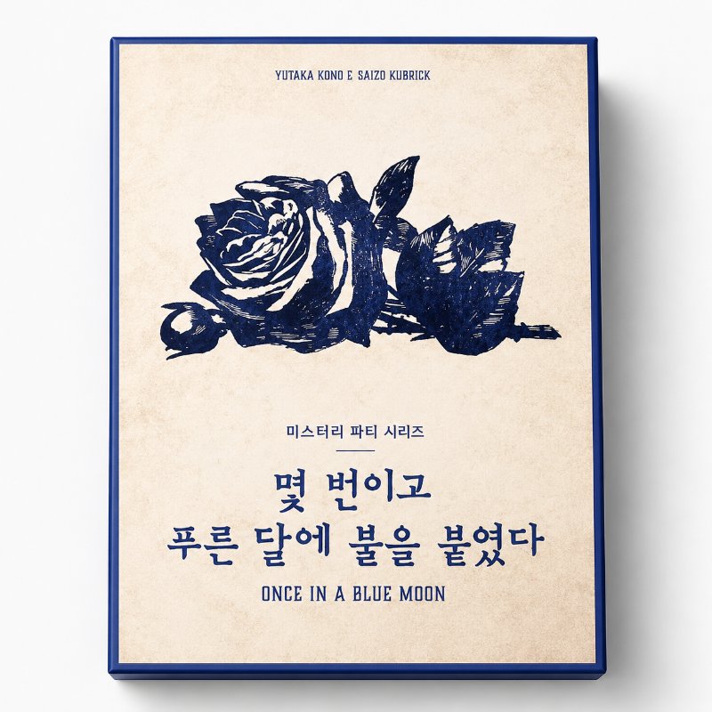 몇 번이고 푸른 달에 불을 붙였다